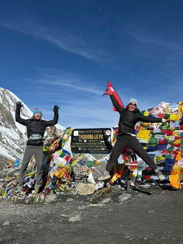 Annapurna Circuit trek with clients